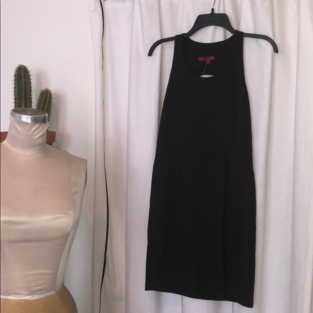 Emploi New York Black Open Back Dress ✨Brand New✨